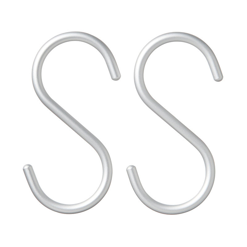 No-print good products MUJI aluminum type hook in the shape of a