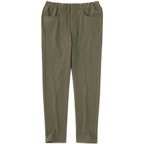 MUJI Big Childrens Knitted Leg Pants Casual Versatile Pants Trousers Childrens Clothes