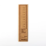 Акриловые канцтовары, линейка со шкалой, 15см