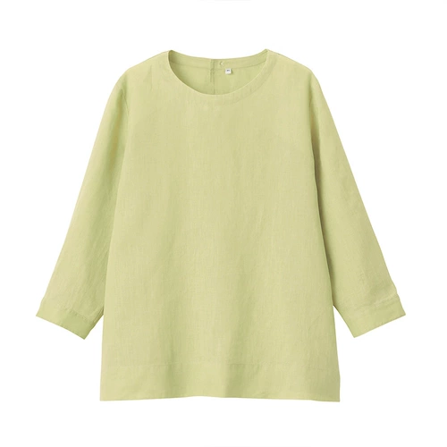 Муджи подождите, мыть с семидушной блузкой рукава