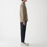 Муджи муджи для стирки оксфордской рубашки на пуговицах длинная повседневная дикая рубашка