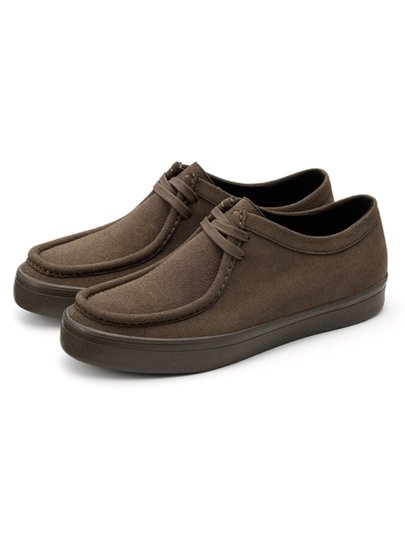 MUJI zapatos de canguro de cuero levantados sin fatiga para hombres zapatos de hombre zapatos casuales