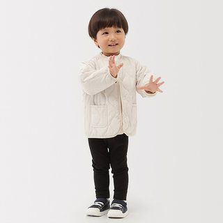 Muji Baby Washable Quilted Jacket That Doesn'T Easily Absorb Water, Children's Outerwear, Children's Clothing for Winter