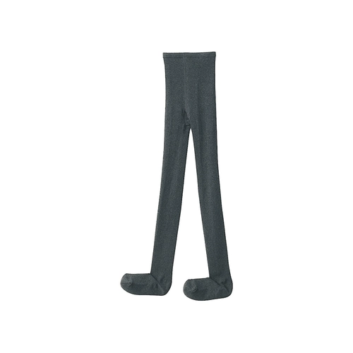 MUJI Женские облегающие колготки прямоугольной вязки в рубчик Женские колготки осень 25