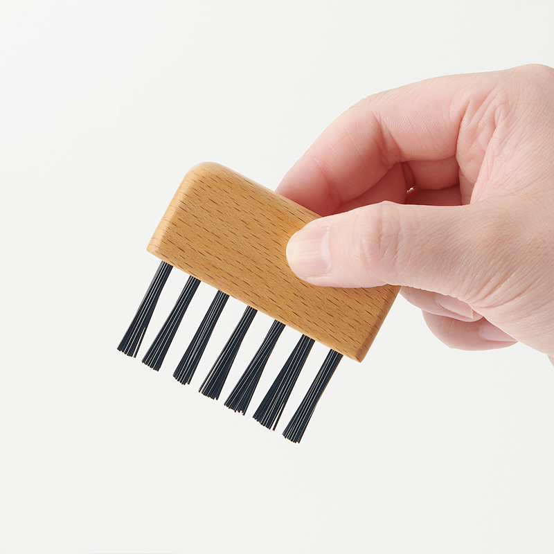 無印良品 Fagus sylvatica クリーニングブラシ ヘアコーム