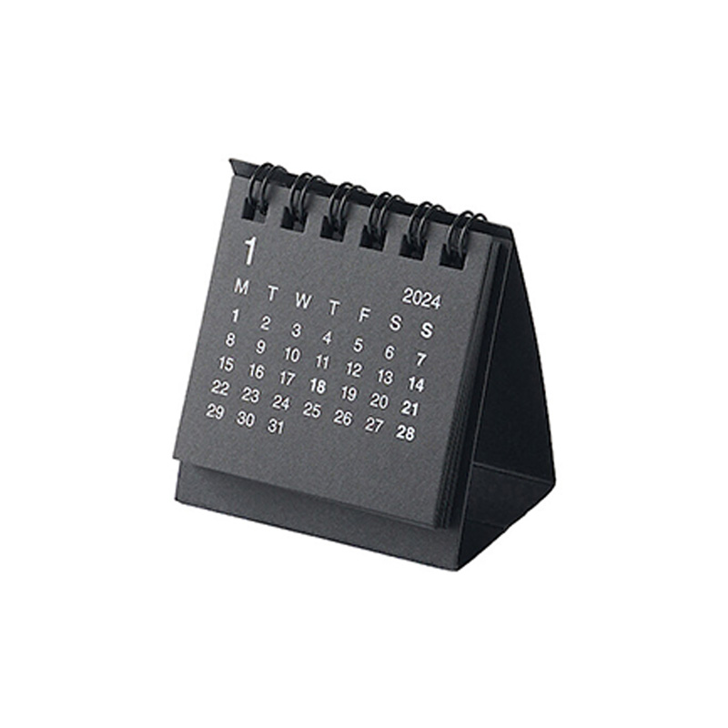 Mini-calendar desk calendar Jean Taobao on the MJI table without print