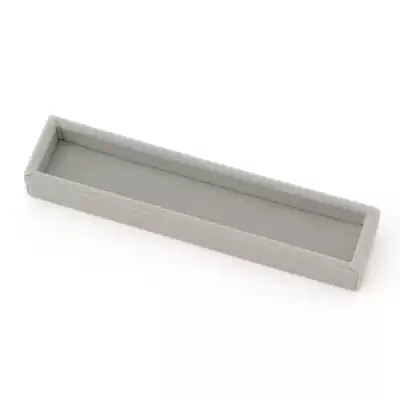 MUJI MUJI acrylic expansion rack with velvet divider box Gray