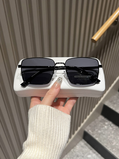 Поляризованные солнцезащитные очки для вождения, мужские очки для крупного лица, очки для вождения с большой оправой, новая модель 2025 года, защита от УФ-излучения для водителей