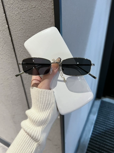 Ретро металлические небольшие солнцезащитные очки подходит для мужчин и женщин