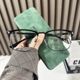 Ретро брови миопические очки мужская половина коробка si wenshuooshuai может соответствовать цвету изменение линзы простые очки