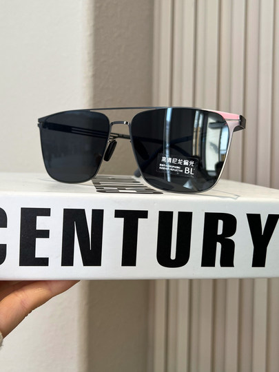 2025 New Polarized Sunglasses for Men Drivers Personality Trendy Big Face Sunglasses Double Beam Driving Special Glasses for Fishing