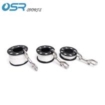 Diving back fly BCD dry suit with 3 5cm large aperture cold water dual-purpose POM reel with hook line 15m30m50m