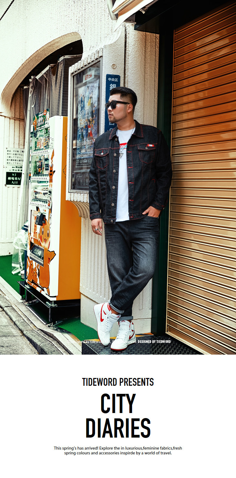 Blouson homme TIDEWORD   manches longues en Coton - Ref 3115978 Image 18