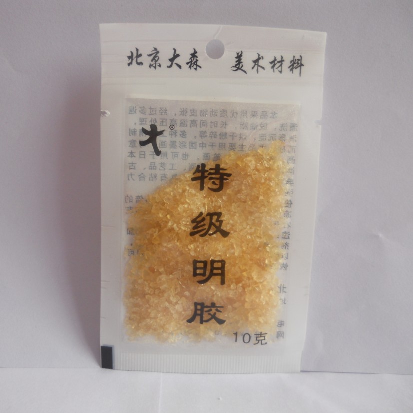 Rubber 10g Chinese painting brush color painting with rubber articles gelatin powder * special gelatin * special gelatin