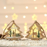 Рождественский деревянный декор, подвеска