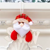 Рождественский декор, подвеска с буквами для пожилых людей, ткань