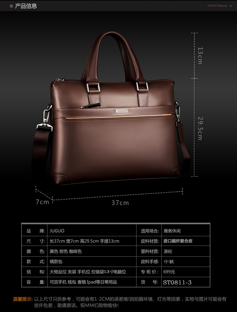 Sac pour homme - Ref 49329 Image 9