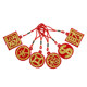 Spring Festival New Year's Day Money Tree Plant Bonsai Hanging Decoration Little Red Lantern Hanging Decoration on the tree for new house moving decoration