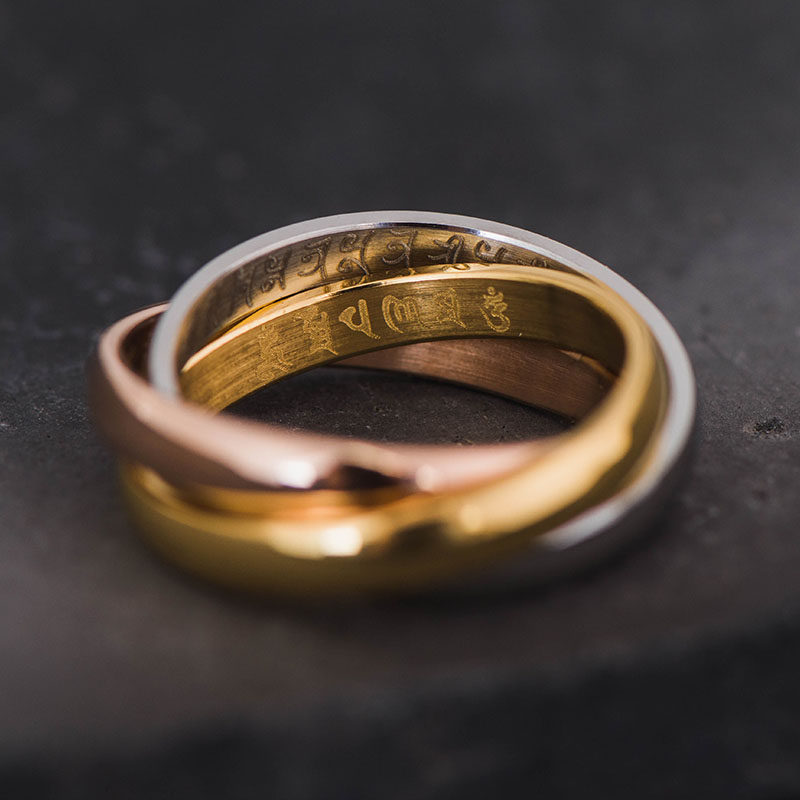 Bague mixte en Acier au titane - Ref 3086501 Image 3