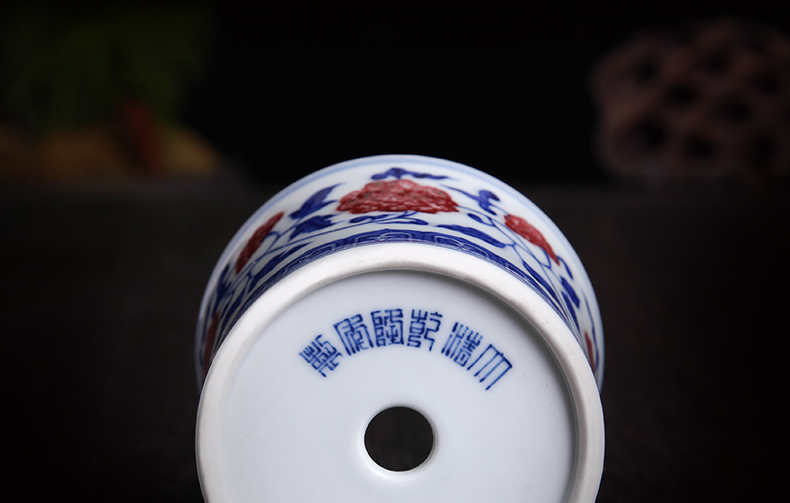 Bo wind jingdezhen blue and white tea strainer) hand - made ceramics filter kung fu tea tea taking of spare parts