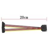 SATA One -точечный провод питания Проволока против проводного твердого жесткого диска меди