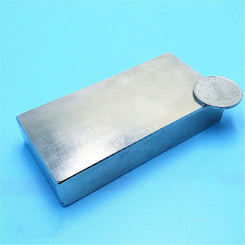 Super strong magnet rectangular strong iron-absorbing stone crusher conveyor belt de-ferromagnetic steel permanent magnet 100 mm