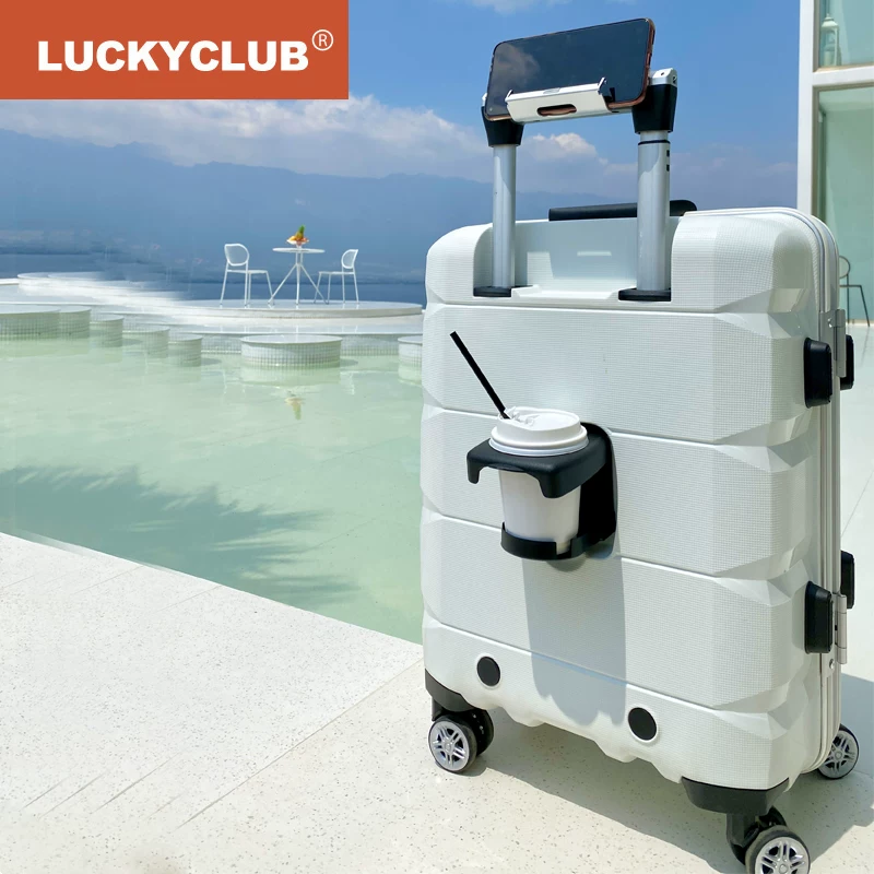 Универсальный чемодан Lucky Club, коробка для путешествий, 20 дюймов