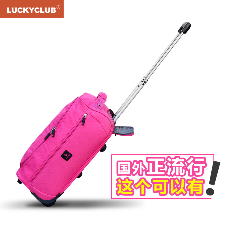 Lucky Club Lalever Bag Travel Bag Bags Men And Women Soft Boxes Small Light Canvas Short Trips Travel Luggage Bags