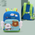 gia đình Bug childrens schoolbags nam và nữ trước trường mẫu giáo ba lô túi 1-3-4-5-6 năm túi vai cũ. 