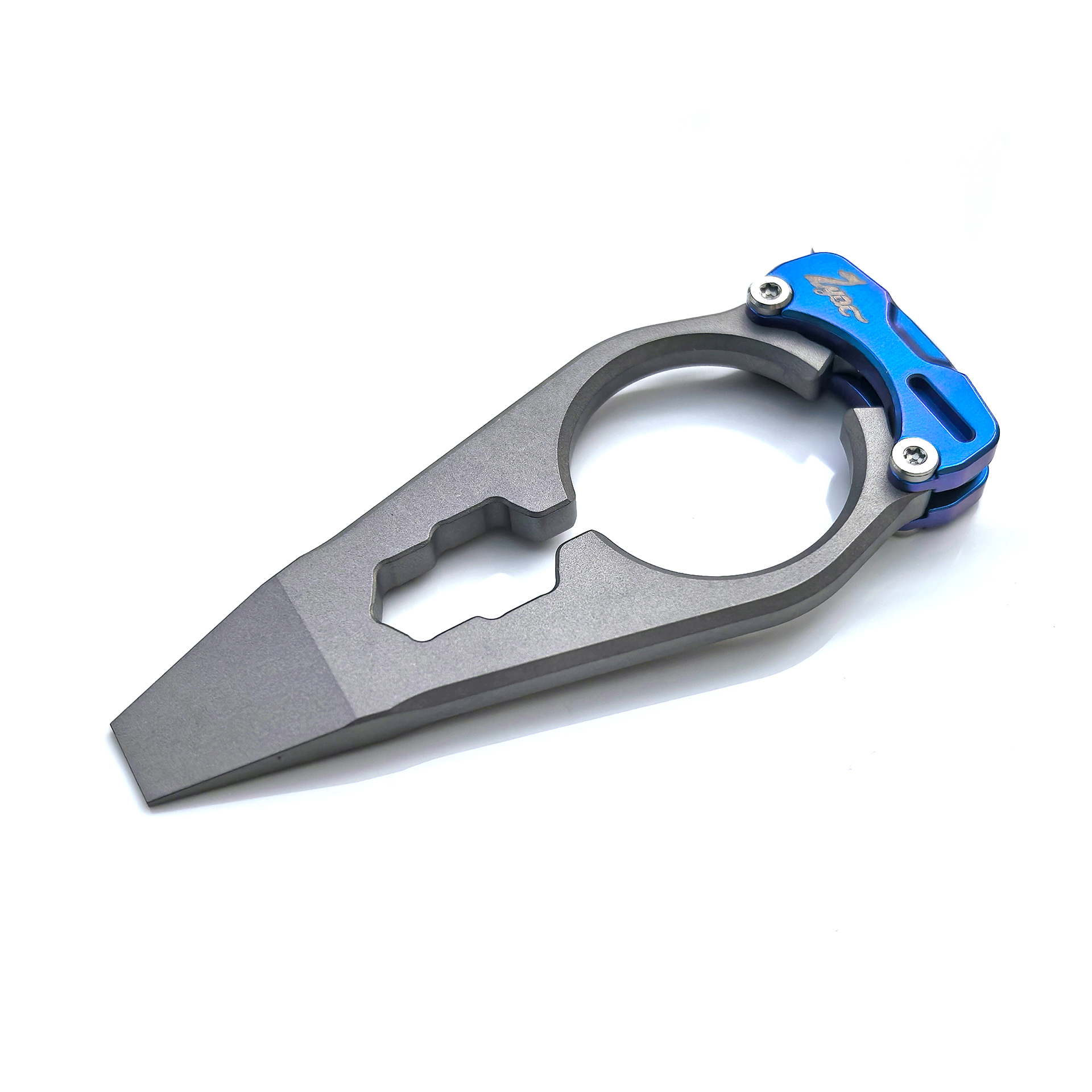 ZYACKNIVES多功能撬棍TC21 m390快递小刀：户外生存必备神器，你