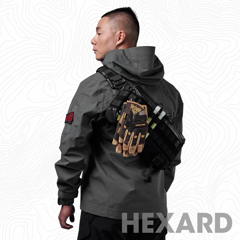 Hexard Utp-07 Chain Snake Shoulder Bag Urban Outdoor Functional Xpac Tactical Gear Shoulder Bag