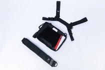 (Overclocking Roaming) M-05 Twin Alpha Chest Satchel Attack Bag Men and Women Tide Movement Functional Wind Chest Bag