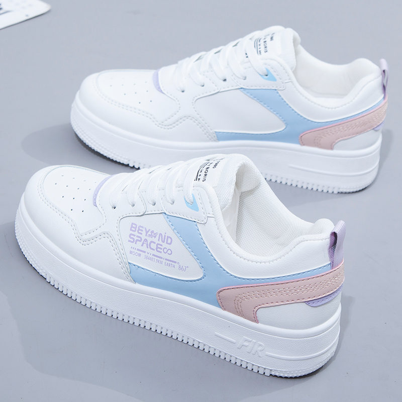 Small white shoes women's 2022 new spring and autumn all-match women's shoes spring single shoes explosion models 2021 winter student sports shoes