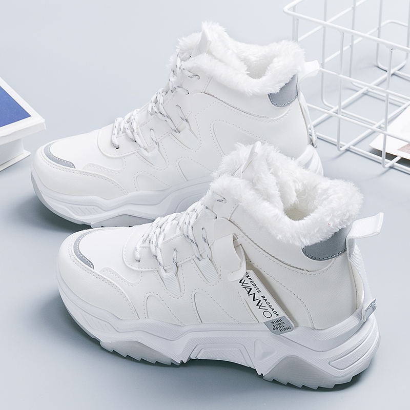 Cotton shoes women's plus velvet outer wear winter fashion women's shoes 2021 new Martin short boots snow winter all-match winter shoes