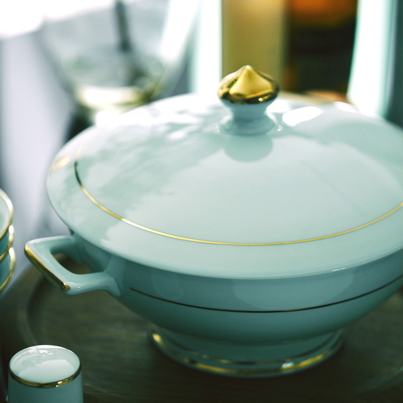 The dishes suit household new Chinese style wedding gifts fuels The jingdezhen ceramic composite ceramics tableware by hand