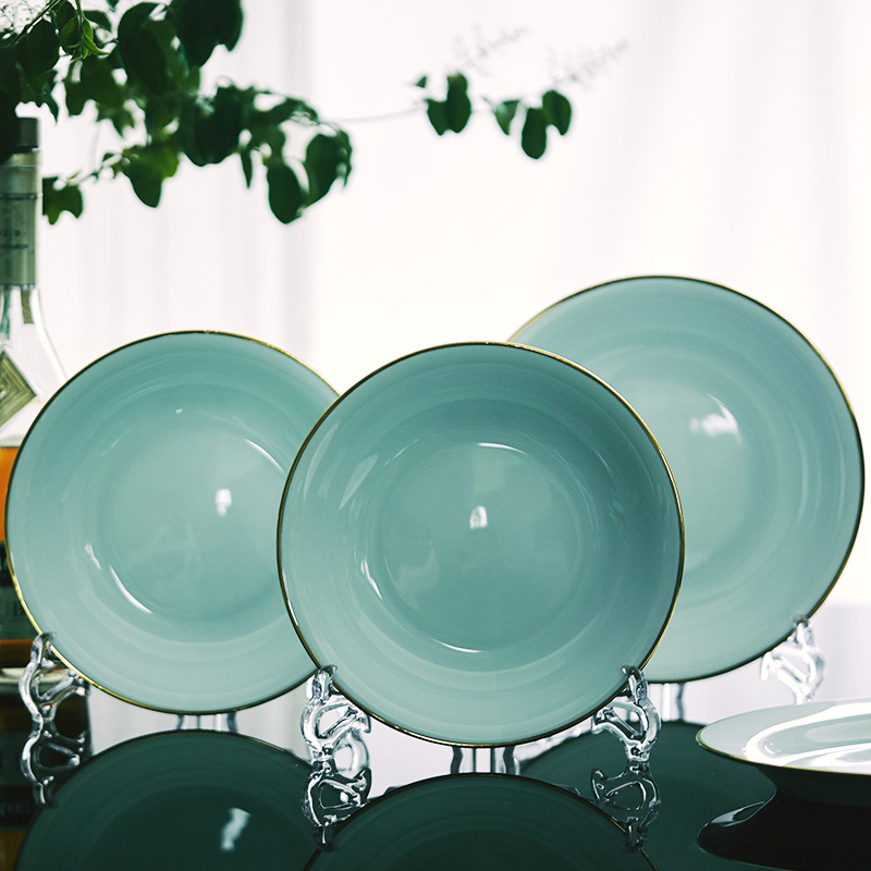 The dishes suit household new Chinese style wedding gifts fuels The jingdezhen ceramic composite ceramics tableware by hand