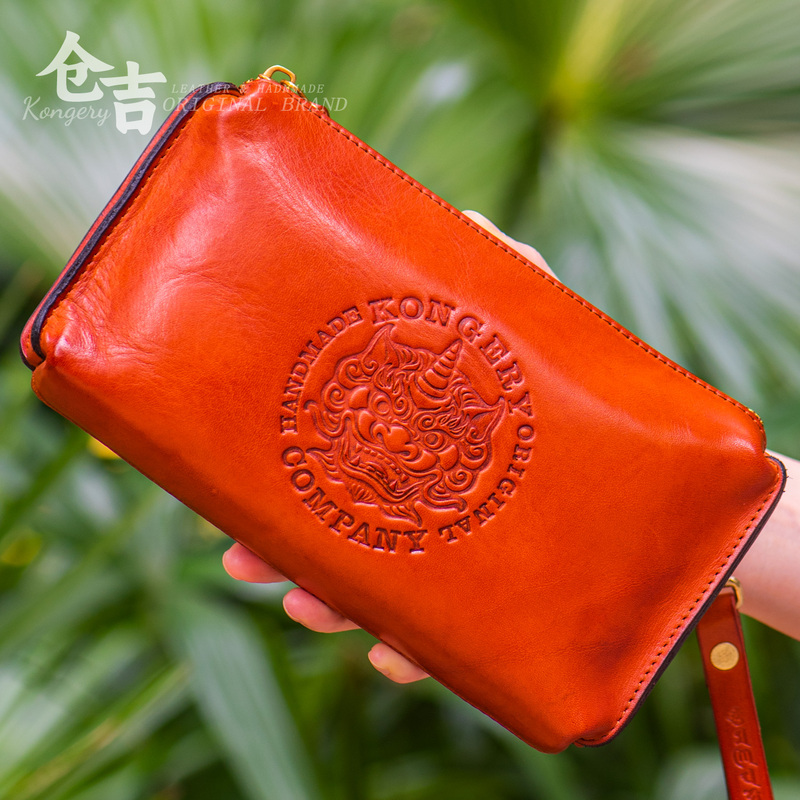 【Tianlu Wealth Accumulator】Collectible Handheld Bag! Cangji Handmade Large Capacity Beaded Walnut Shoulder Bag Vintage Wallet