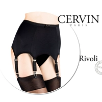 Nhập khẩu CERVIN Rivoli nylon thun corset gợi cảm bụng gợi cảm nịt tất chân