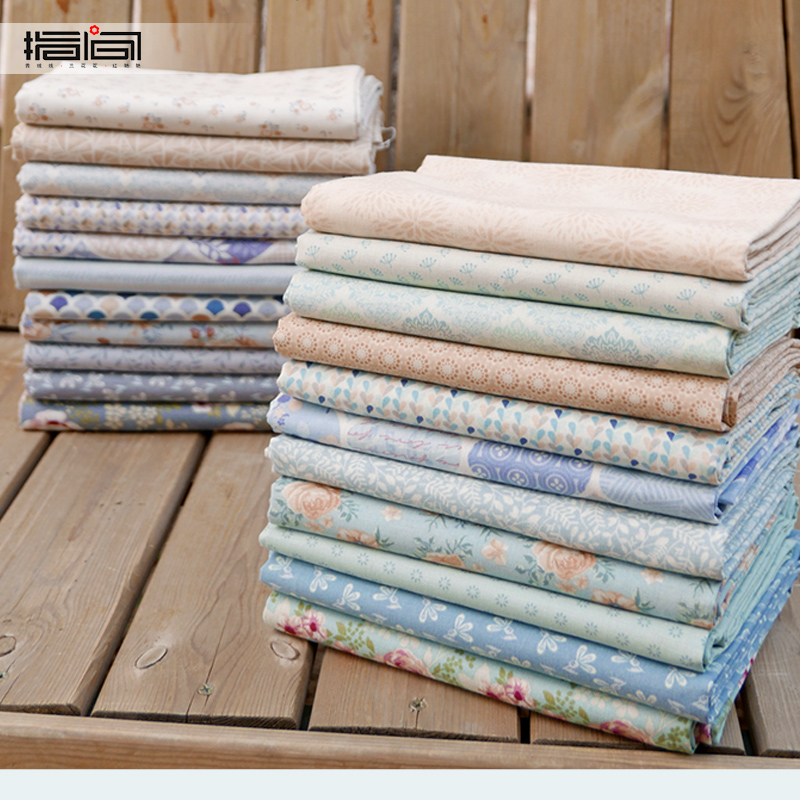 Finger hand-patchwork embroidery diy material fabric patchcloth cotton home fabric cotton clothing printing and dyeing fabric