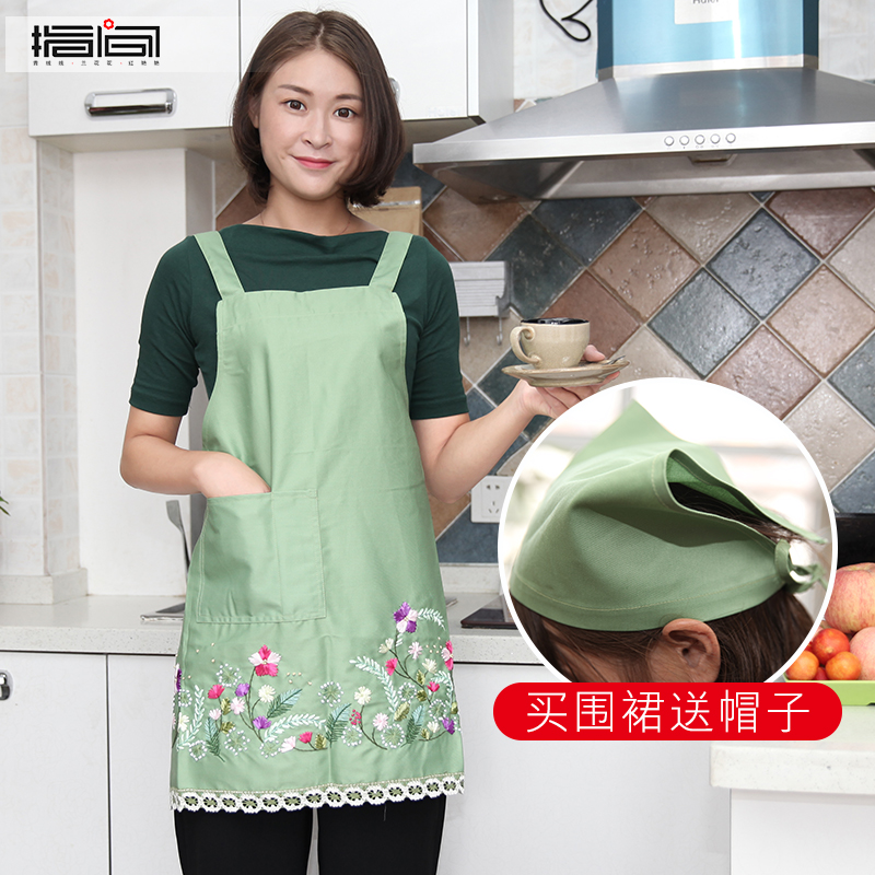 Finger embroidery handmade cloth DIY material package beginner beginner level set production of three-dimensional creative apron