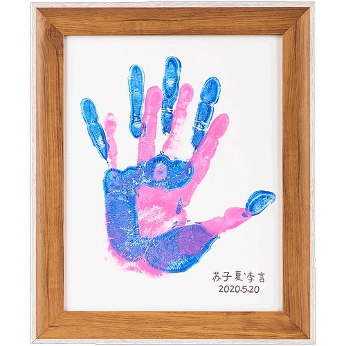 Детский отпечаток рук для влюбленных, фоторамка, памятная чернильная подушечка, «сделай сам», подарок на день рождения