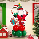 Рождественская атмосферная накидка, макет, украшение для пожилых людей, школьный реквизит для детского сада, воздушный шар