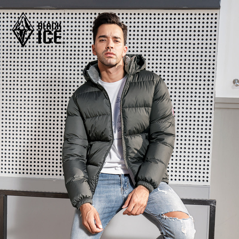 Black ice F8905 city casual detachable hooded down jacket outdoor thick windproof warm down jacket men