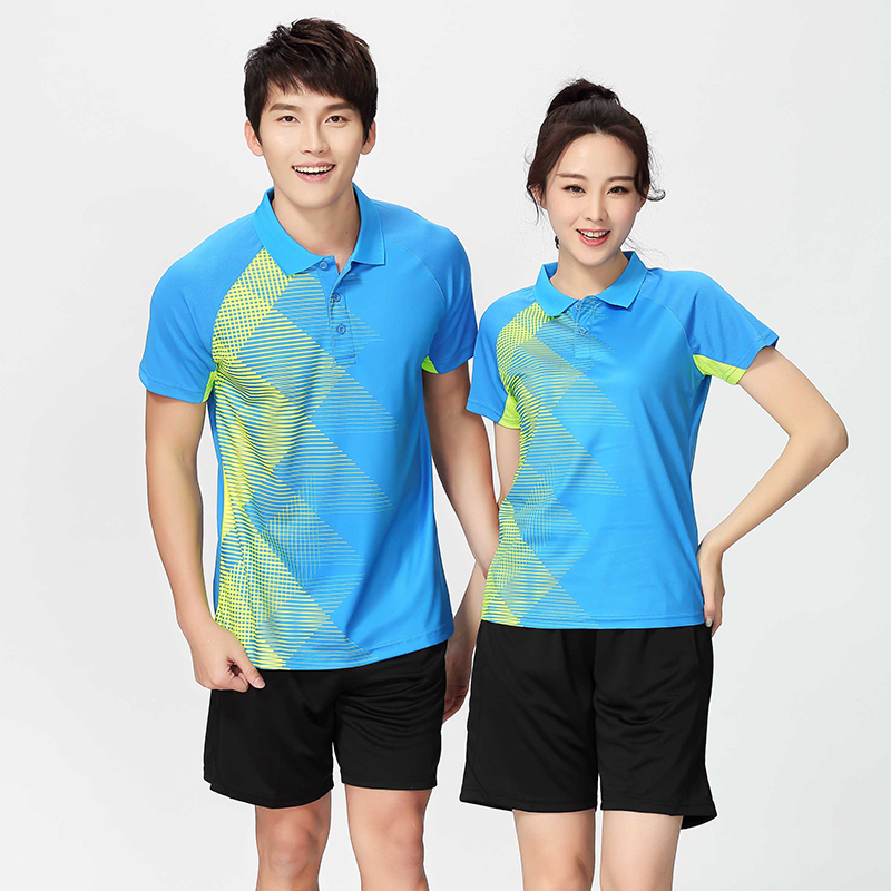 2021 Quick-drying volleyball suit suit Men's and women's short-sleeved air volleyball game suit Summer volleyball uniform Team uniform training uniform print number