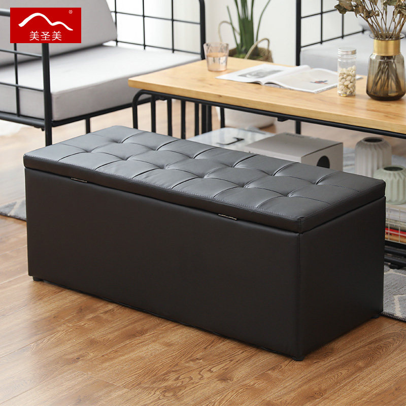 Wear shoes stool shoe cabinet storage stool change shoe stool test shoe stool couch stool multi-functional storage stool simple and modern