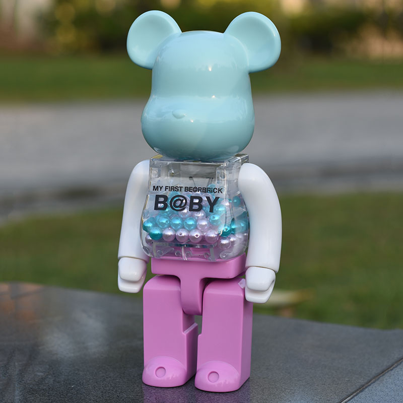bearbrick400 % Violent Bear Building Block Bear Model Pendulum Tide Play Model Toys Christmas Birthday Gift Occasional