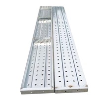  Hot-dip galvanized steel springboard Scaffolding pedal 3m 4m steel pedal Construction steel springboard Plate buckle Scaffolding steel springboard