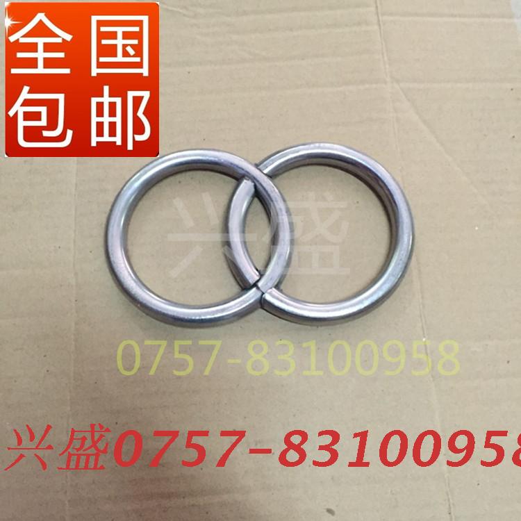 Boutique 304 201 stainless steel decorative accessories door and window accessories stainless steel stamping flower double ring wholesale