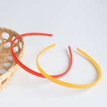 Simple headband Net red ins Wind candy female banghai Press hair wash face fine hair card non-slip Joker out hair accessories