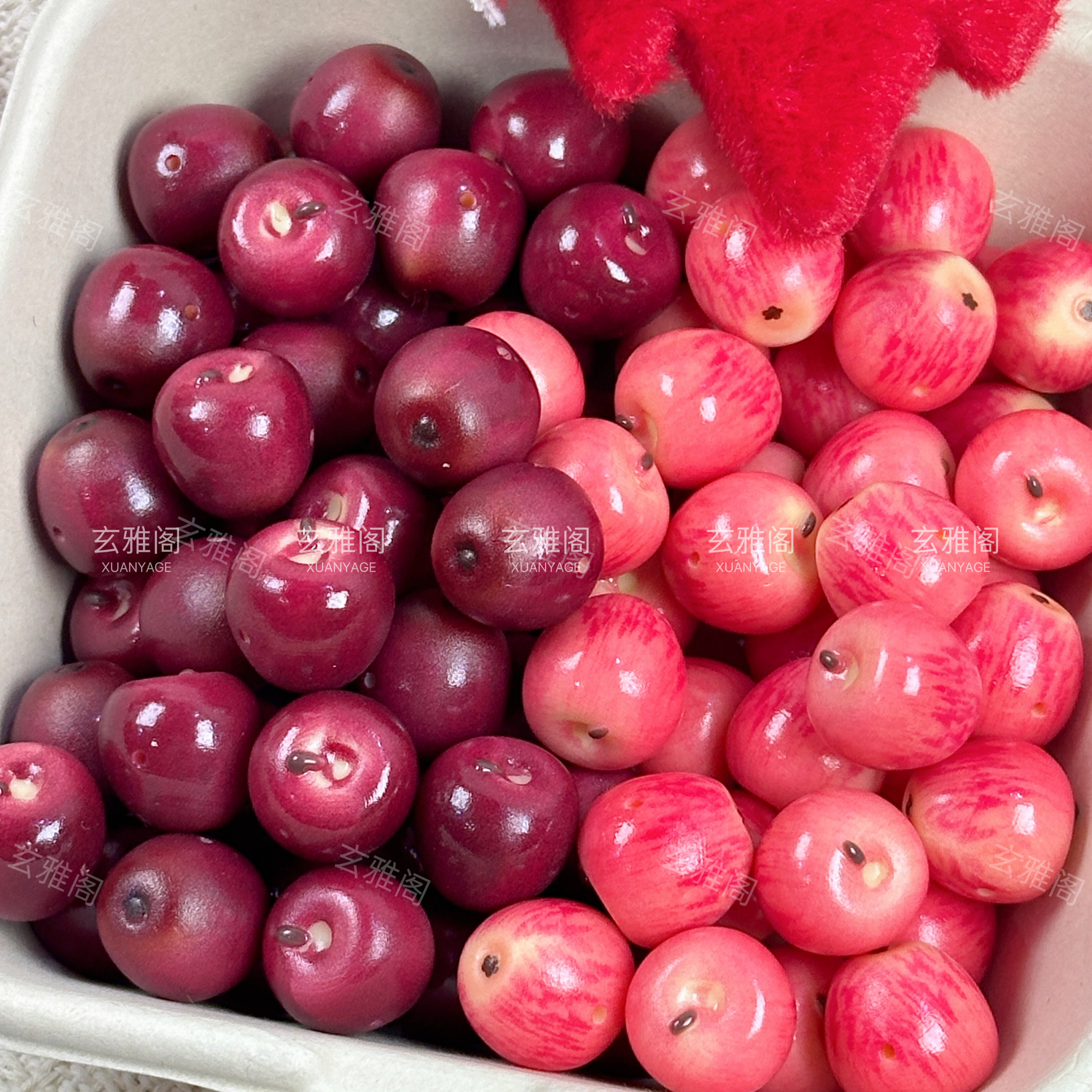 Resin Apple Beads for DIY Jewelry & Phone Chains - Product image 8